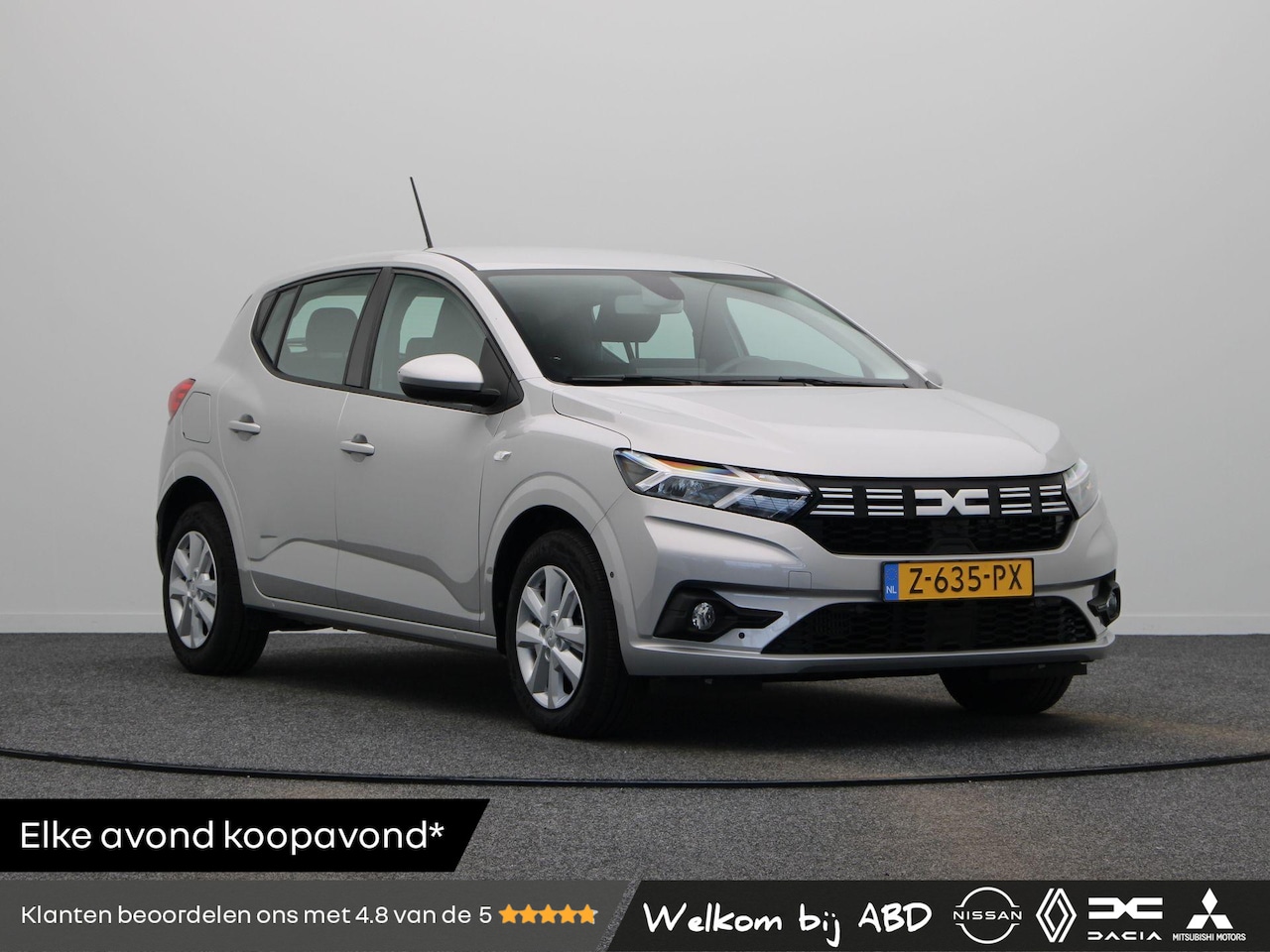 Dacia Sandero - 1.0 TCe 90 Expression | Airco | Achteruitrijcamera | Multimediasysteem | Slechts 4641KM! | - AutoWereld.nl