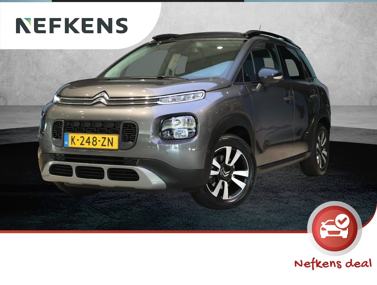Citroën C3 Aircross - 110 pk Shine | Panorama schuifdak | Keyless Entry | Camera | Head-up Display - AutoWereld.nl