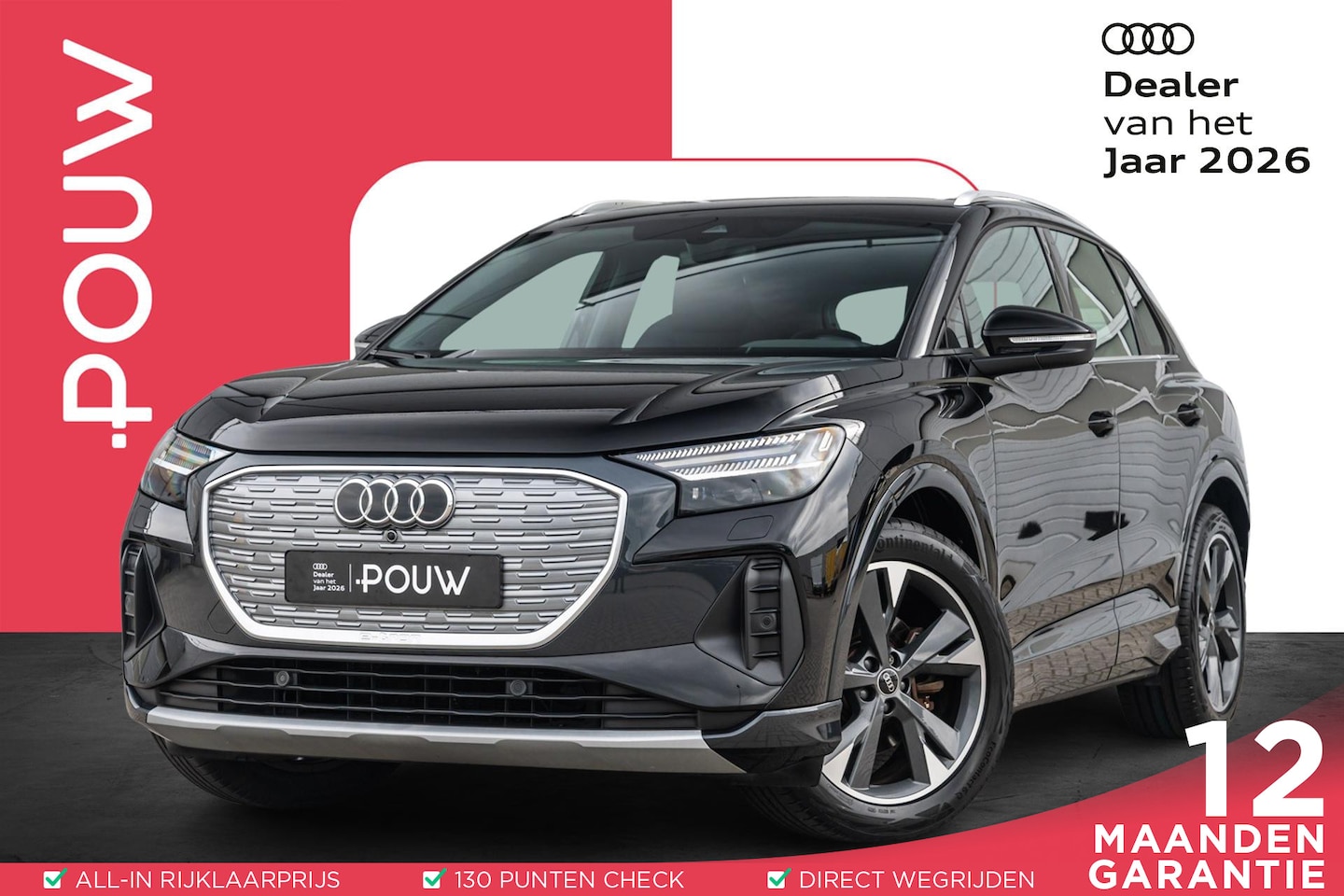 Audi Q4 e-tron - 35 170pk Advanced edition 55 kWh | Stoelverwarming | 20'' velgen | Sportstoelen - AutoWereld.nl