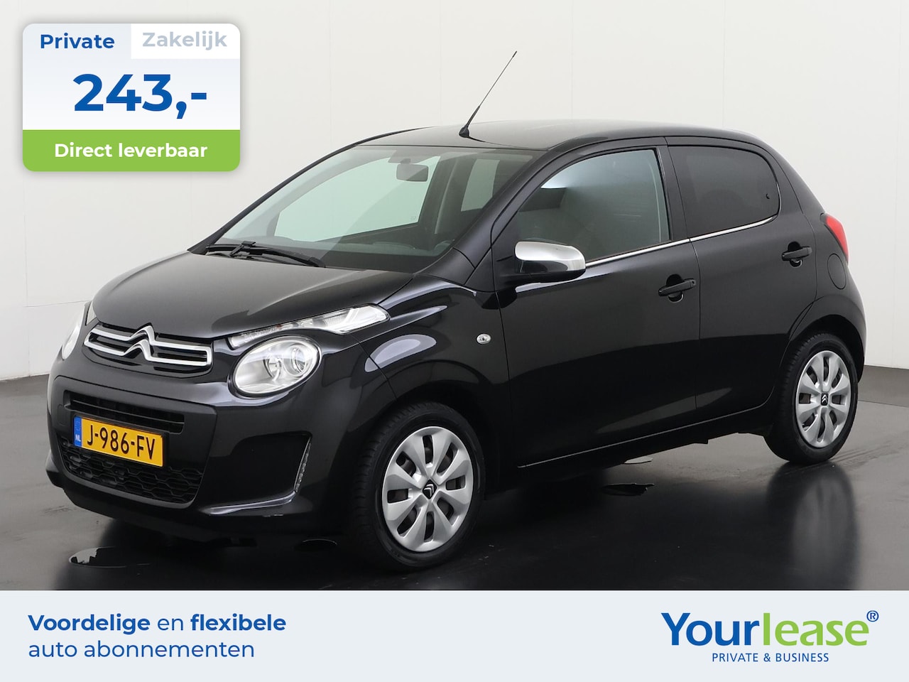 Citroën C1 - 1.0 VTi Feel | All-in 243,- Private Lease | Direct uit voorraad - AutoWereld.nl