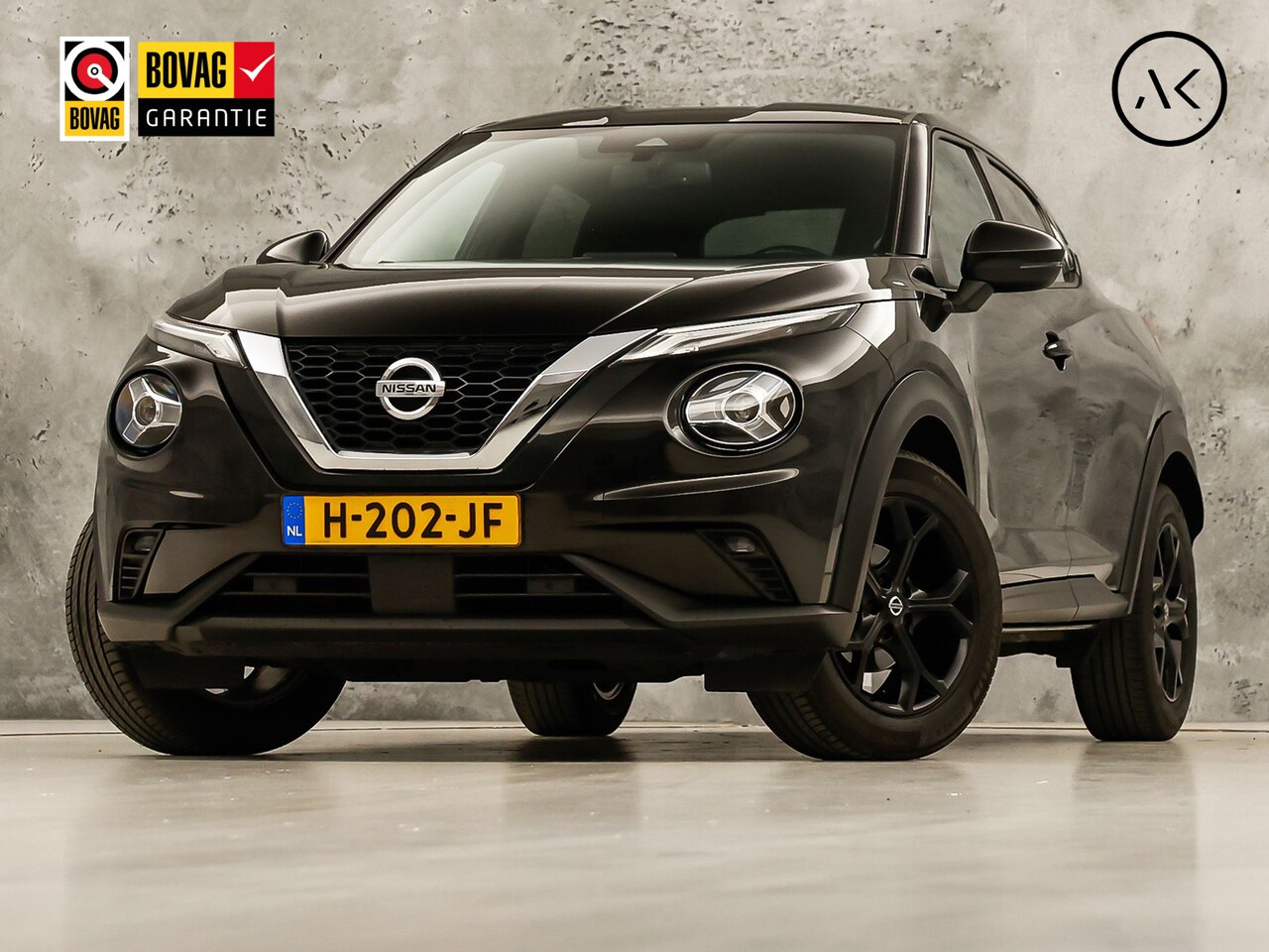 Nissan Juke - 1.0 DIG-T N-Connecta Black Sport (APPLE CARPLAY, NAVIGATIE, CLIMATE, CAMERA, SPORTSTOELEN, - AutoWereld.nl