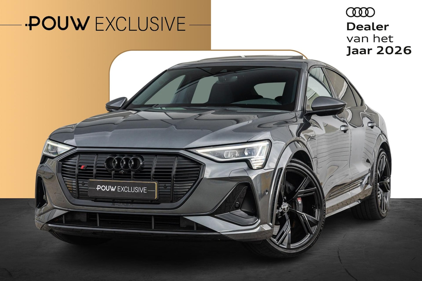 Audi e-tron Sportback - S 503pk quattro 95 kWh | Panoramadak | 22'' velgen | B&O audio | 360° camera - AutoWereld.nl