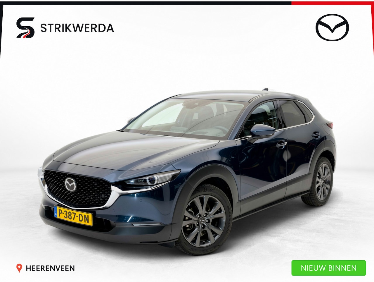 Mazda CX-30 - 2.0 e-SkyActiv-X M Hybrid Luxury BOSE | Leer | Trekhaak - AutoWereld.nl