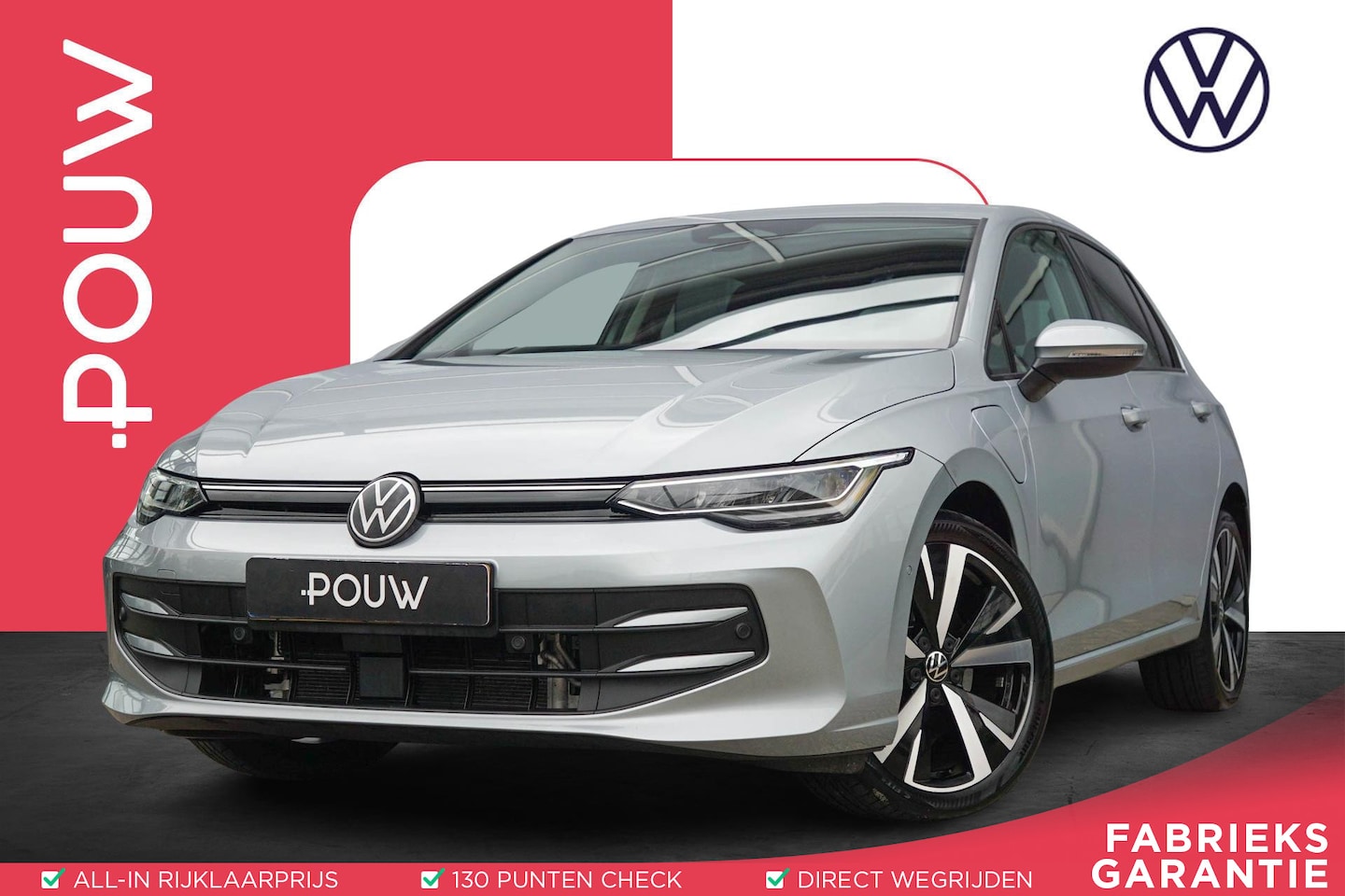 Volkswagen Golf - 1.5 eHybrid 204pk Life Edition | SoH 100% | Trekhaak | Achteruitrijcamera | Blindspot Assi - AutoWereld.nl