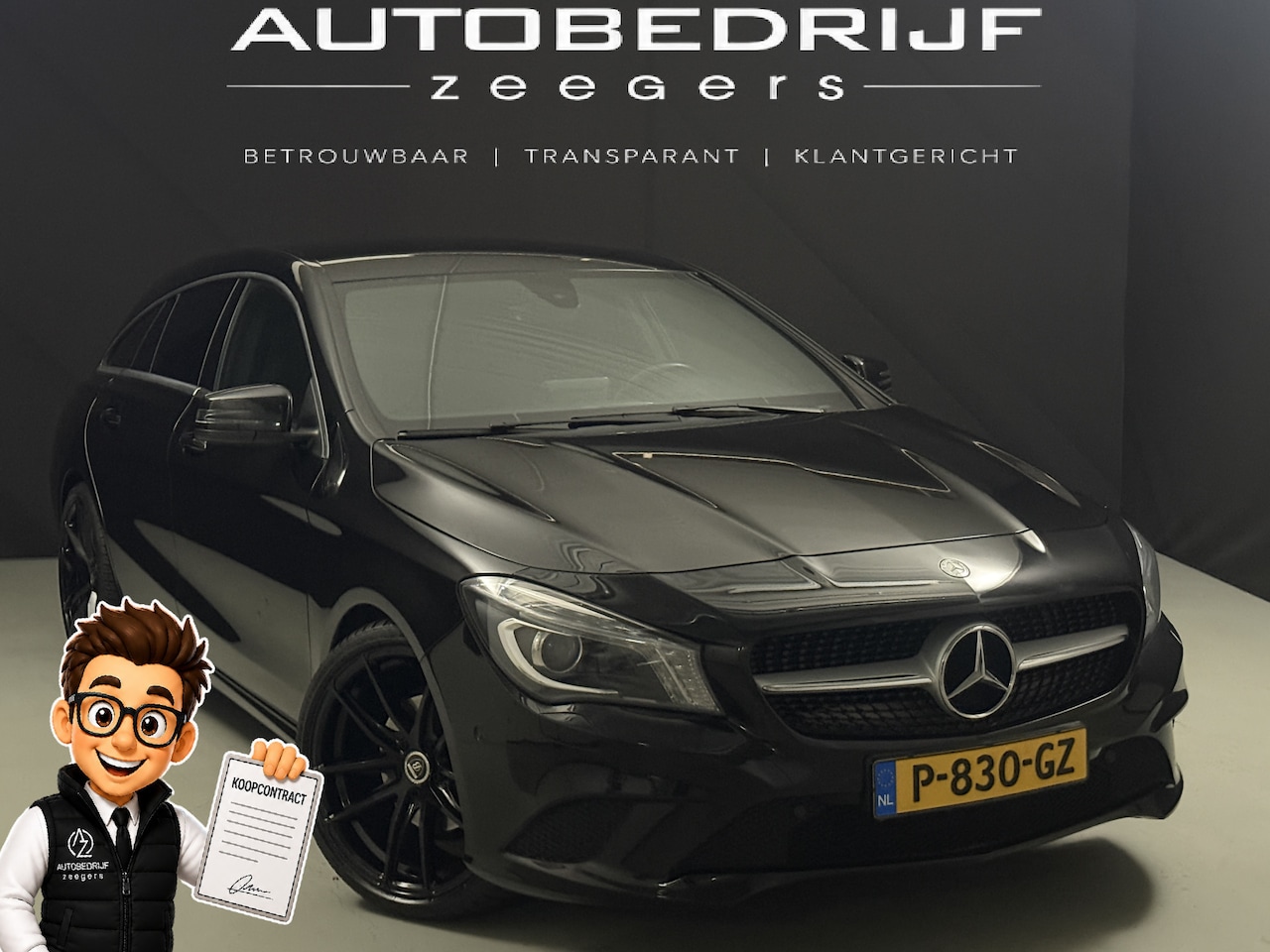 Mercedes-Benz CLA-klasse Shooting Brake - 180 AMG-Line *Barotelli*Automaat*Super Onderhouden* - AutoWereld.nl