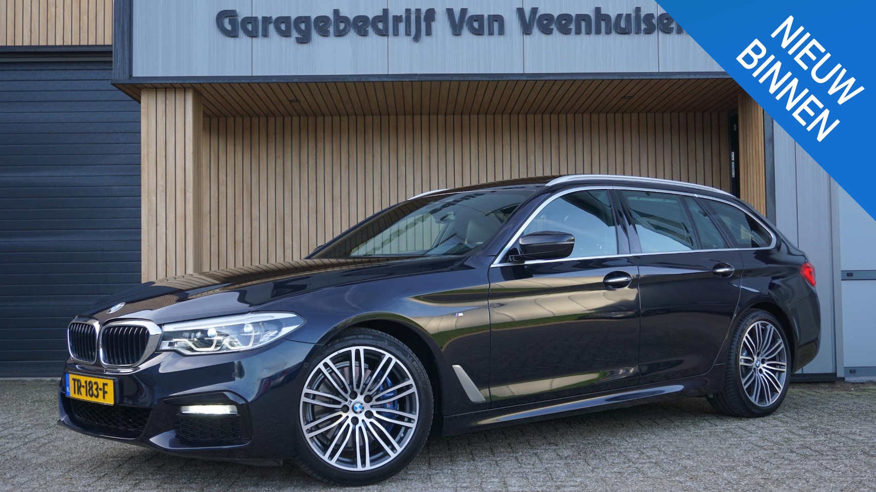 BMW 5-serie Touring - 530i 252pk M-Sport High Executive Pano.Dak Nappa-Leder Adap-LED 19inch LM Virtual Cockpit - AutoWereld.nl