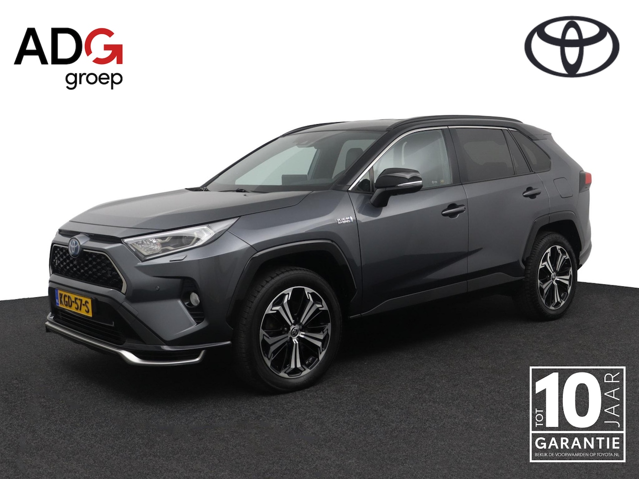 Toyota RAV4 - 2.5 Plug-in Hybrid AWD Bi-Tone Plus | Lederen bekleding | Stoelverwarming | 360 graden cam - AutoWereld.nl