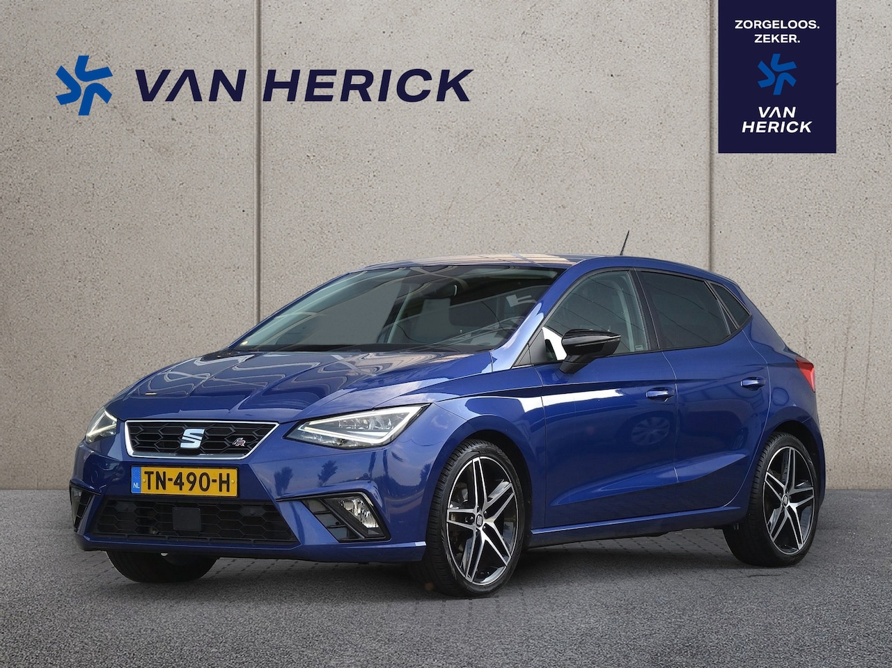 SEAT Ibiza - 1.0 TSI 95PK FR Business Intense | ACC | Keyless | Navigatie | Full LED - AutoWereld.nl