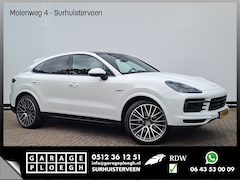 Porsche Cayenne Coupé - 3.0 E-Hybrid Pano Trekhaak(3500) 360° Adapt.Cruise Memory Leder