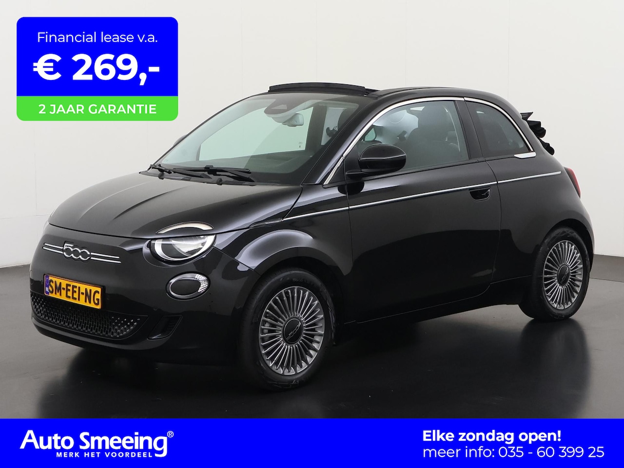 Fiat 500 C - 500e Icon 42 kWh | SOH 96% | Camera | Apple Carplay | Stoelverwarming | Zondag Open! - AutoWereld.nl