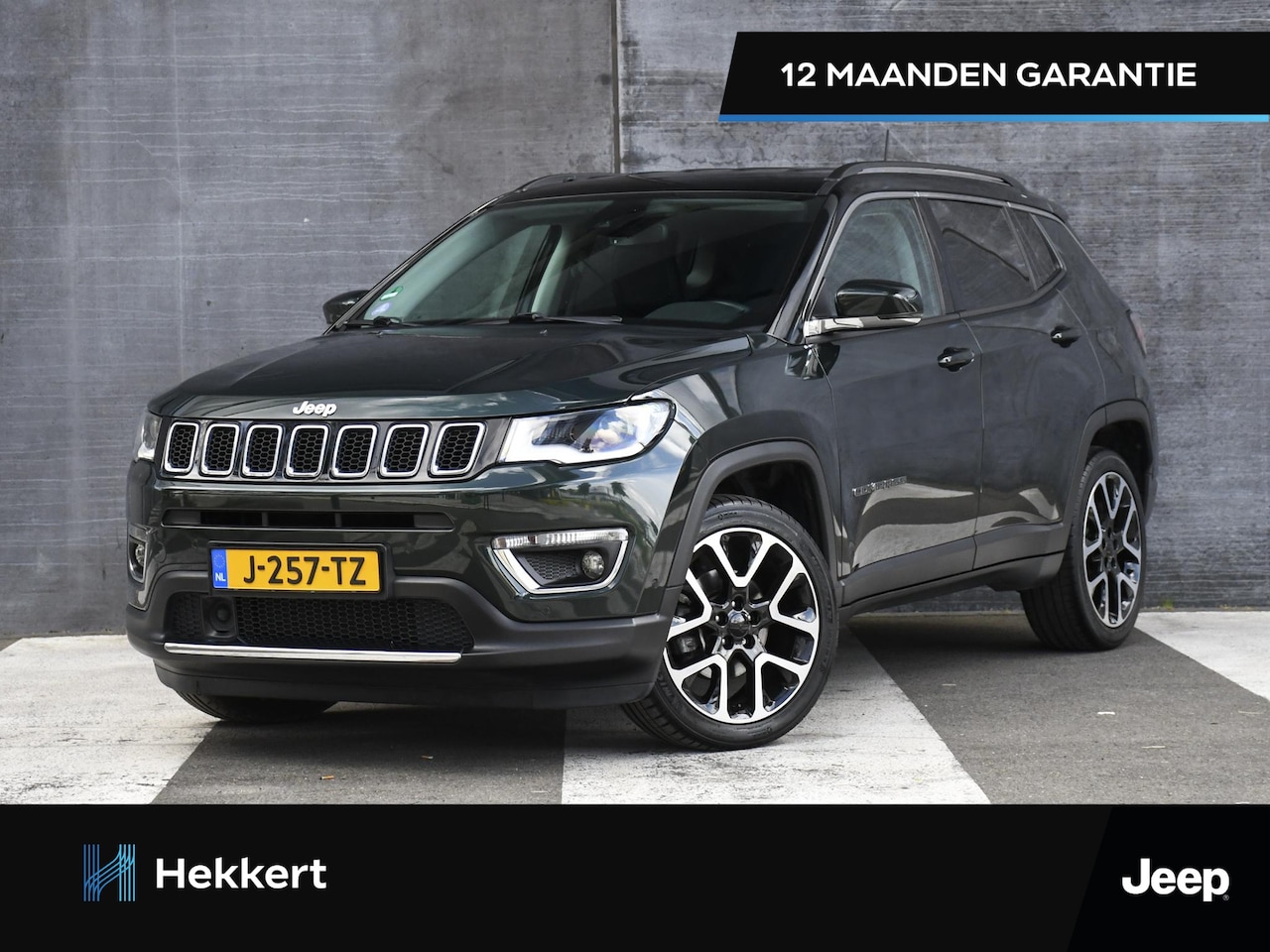 Jeep Compass - Limited 1.3T 150pk Automaat 100% JEEP ONDERH. | 19''LM | CRUISE.C | CAMERA | STOEL/STUURVE - AutoWereld.nl
