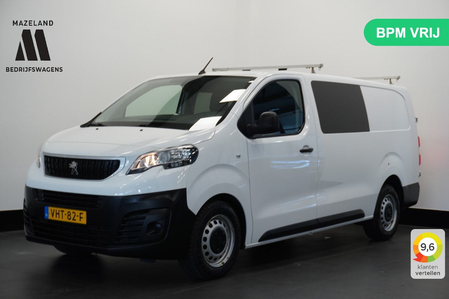Peugeot Expert - 2.0 BlueHDI 122PK L3 Dubbele Cabine EURO 6 - Airco - Navi - Cruise - €16.950,- Excl. - AutoWereld.nl