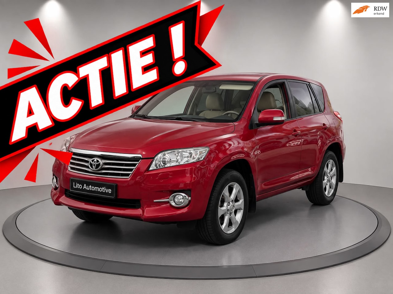 Toyota RAV4 - |4x4|LEDER/ALCANTARA|CAMERA|AUTOMAAT|AIRCO| - AutoWereld.nl