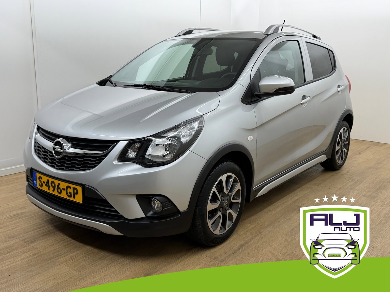 Opel Karl - Occasion 1.0 Rocks Online Edition | Grijs | Tweedehands Opel Karl | Airco | Carplay audio - AutoWereld.nl