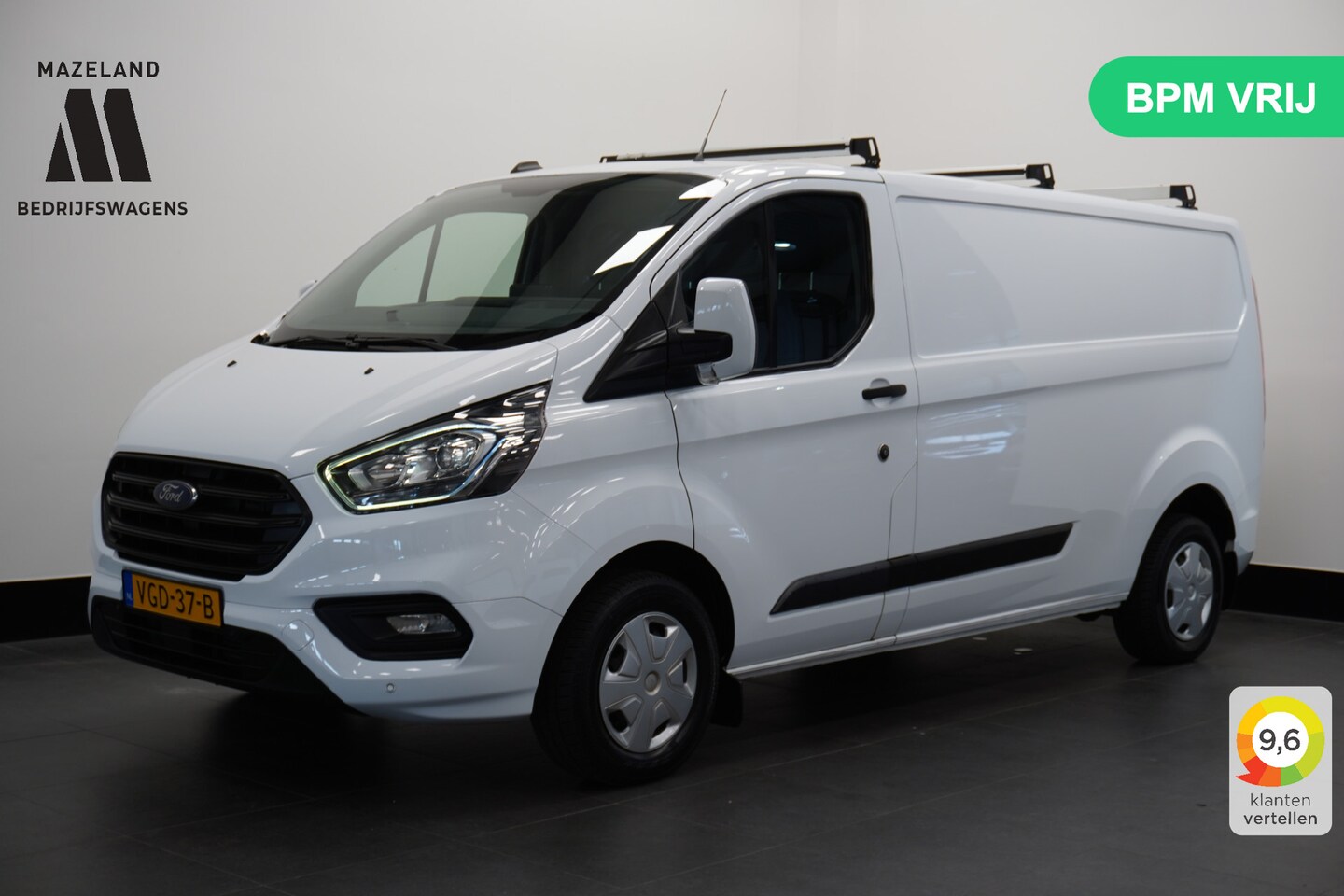 Ford Transit Custom - 2.0 TDCI L2 EURO 6 - Airco - Navi - Cruise - €12.950,- Excl. - AutoWereld.nl