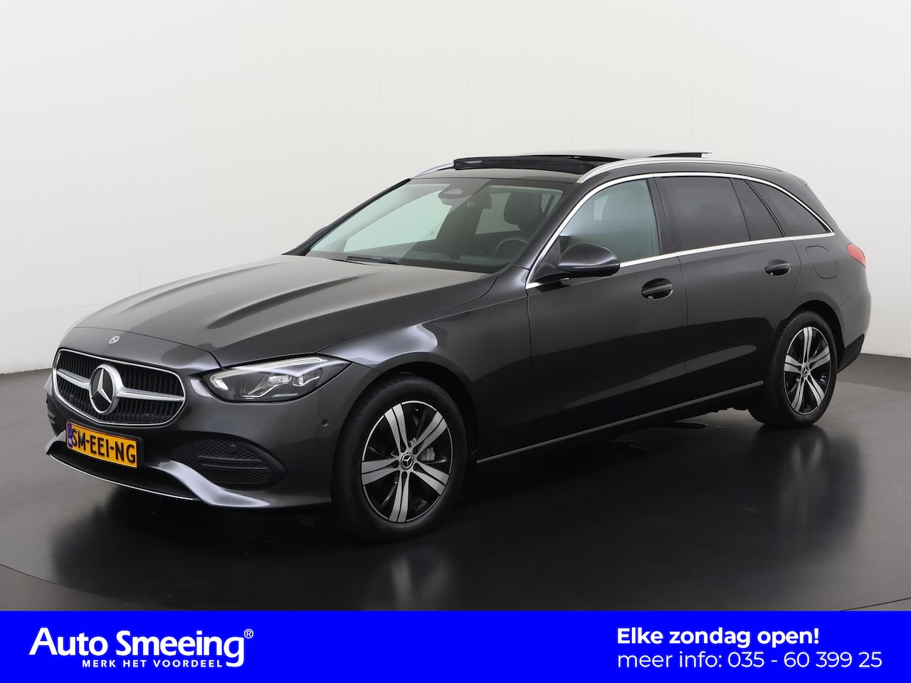 Mercedes-Benz C-klasse - 300e Business Avantgarde | Panoramadak | Head Up | Plug-In | Zondag Open! - AutoWereld.nl