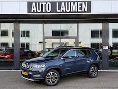 Jeep Compass - 1.3T Limited Navi Camera Leder Stof 18 Inch Keyless DAB Carplay Virtual ACC