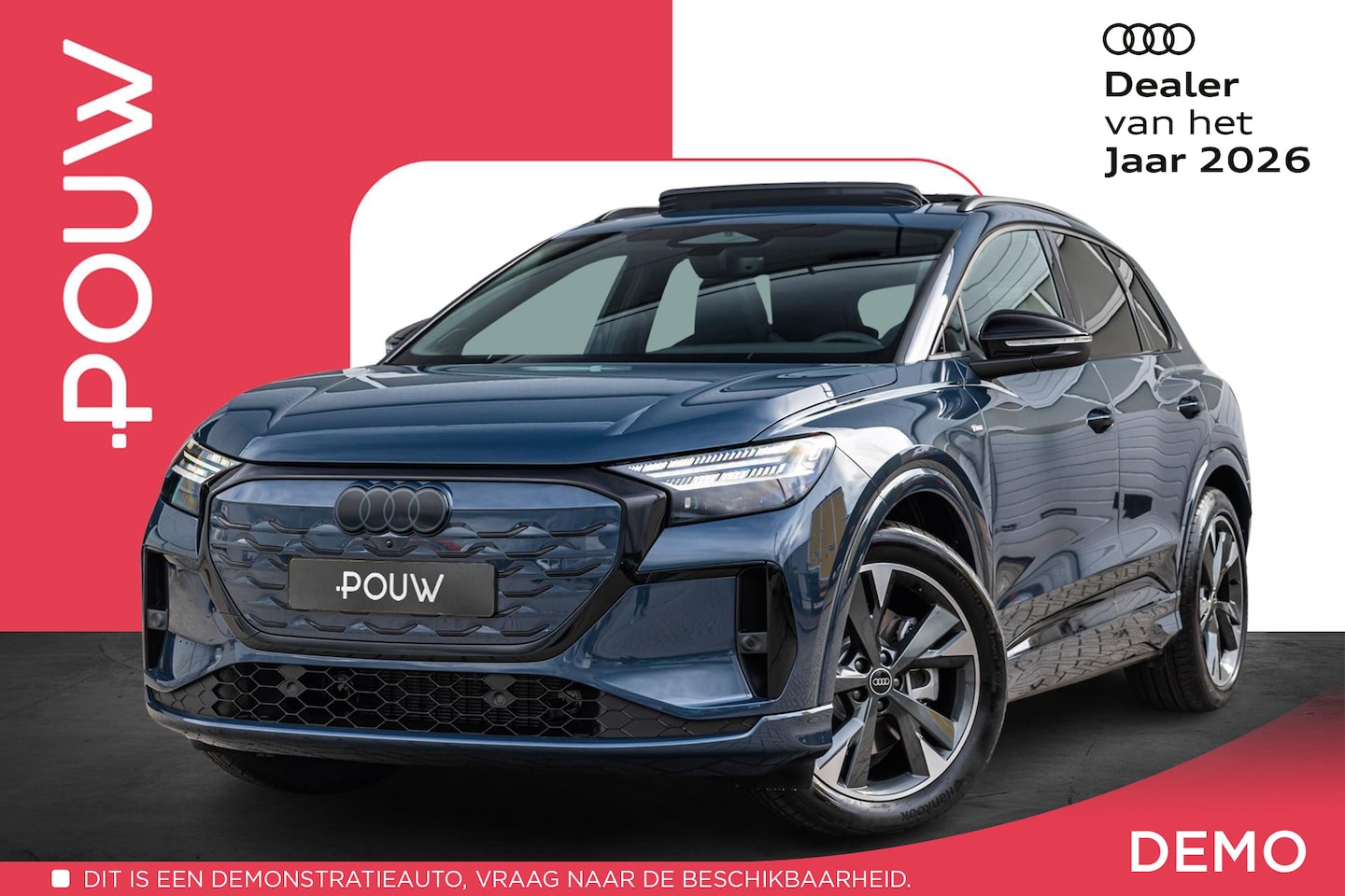 Audi Q4 e-tron - 286pk S edition performance 82 kWh | Panoramadak | Trekhaak | Achteruitrijcamera | Akoesti - AutoWereld.nl