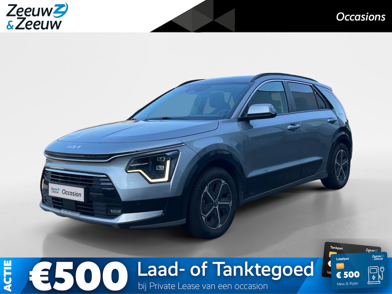 Kia Niro - 1.6 GDi Hybrid DynamicLine | Two-Tone | Trekhaak | Climate control | Navigatie | Cruise co - AutoWereld.nl