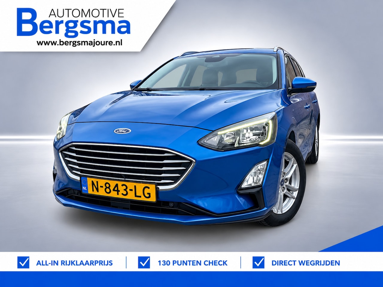 Ford Focus Wagon - 1.0 EcoBoost Hybrid ST Line Business 1.0 EcoBoost Hybrid ST Line Business - AutoWereld.nl