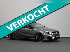Mercedes-Benz A-klasse - AMG 45 4MATIC 361+PK LED/LEER+S.VERWARMING+MEMORY/19" LMV/CAM/CRUISE/ECC/12 MDN GARANTIE