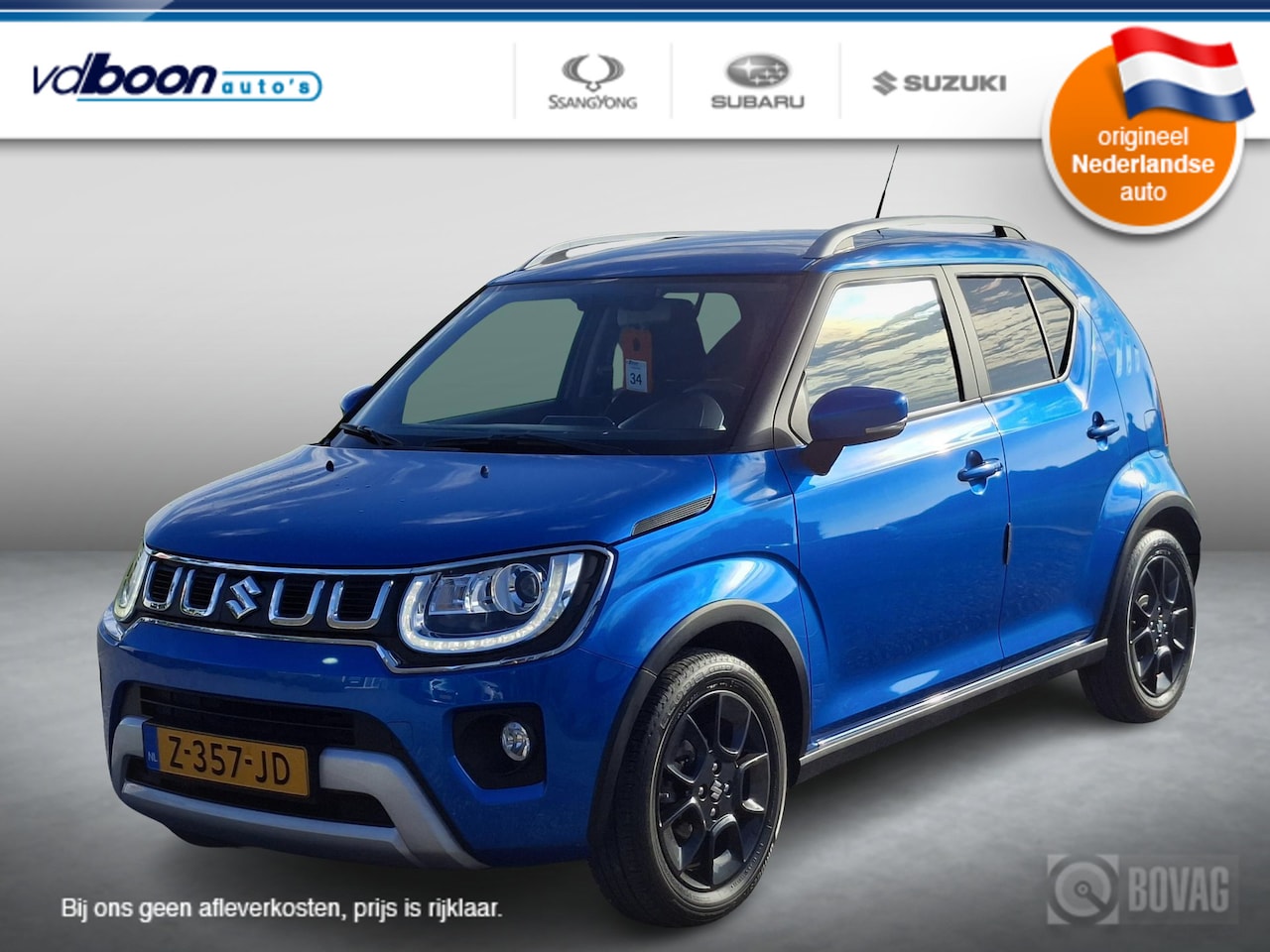 Suzuki Ignis - 1.2 Smart Hybrid Style NL-auto | TREKH. | rijklaarprijs !! - AutoWereld.nl
