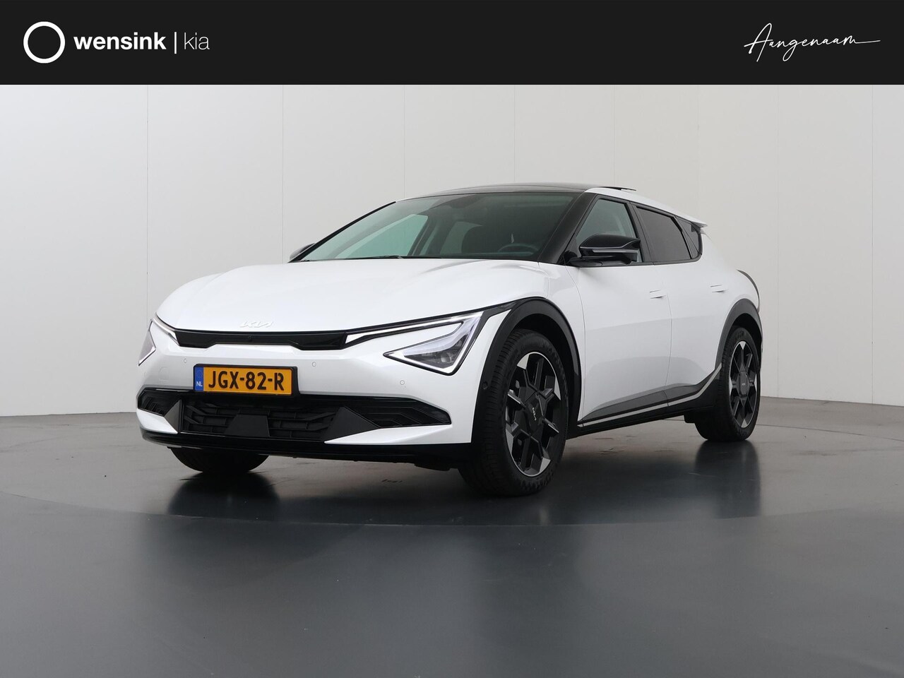 Kia EV6 - Plus Advanced 84 kWh | Panoramadak | Lederen bekleding | 360 Camera | Stoel/Stuurverwarmin - AutoWereld.nl