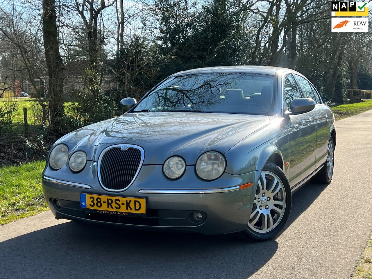 Jaguar S-type - 2.7D V6 iDition | Automaat + Airco Nu € 2.450,- !!! - AutoWereld.nl