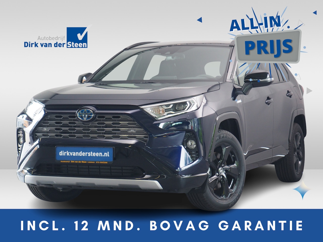 Toyota RAV4 - 2.5 Hybrid Style Bi-Tone | Stuur- en Stoelverwarming | Adaptive Cruise Control | Achteruit - AutoWereld.nl