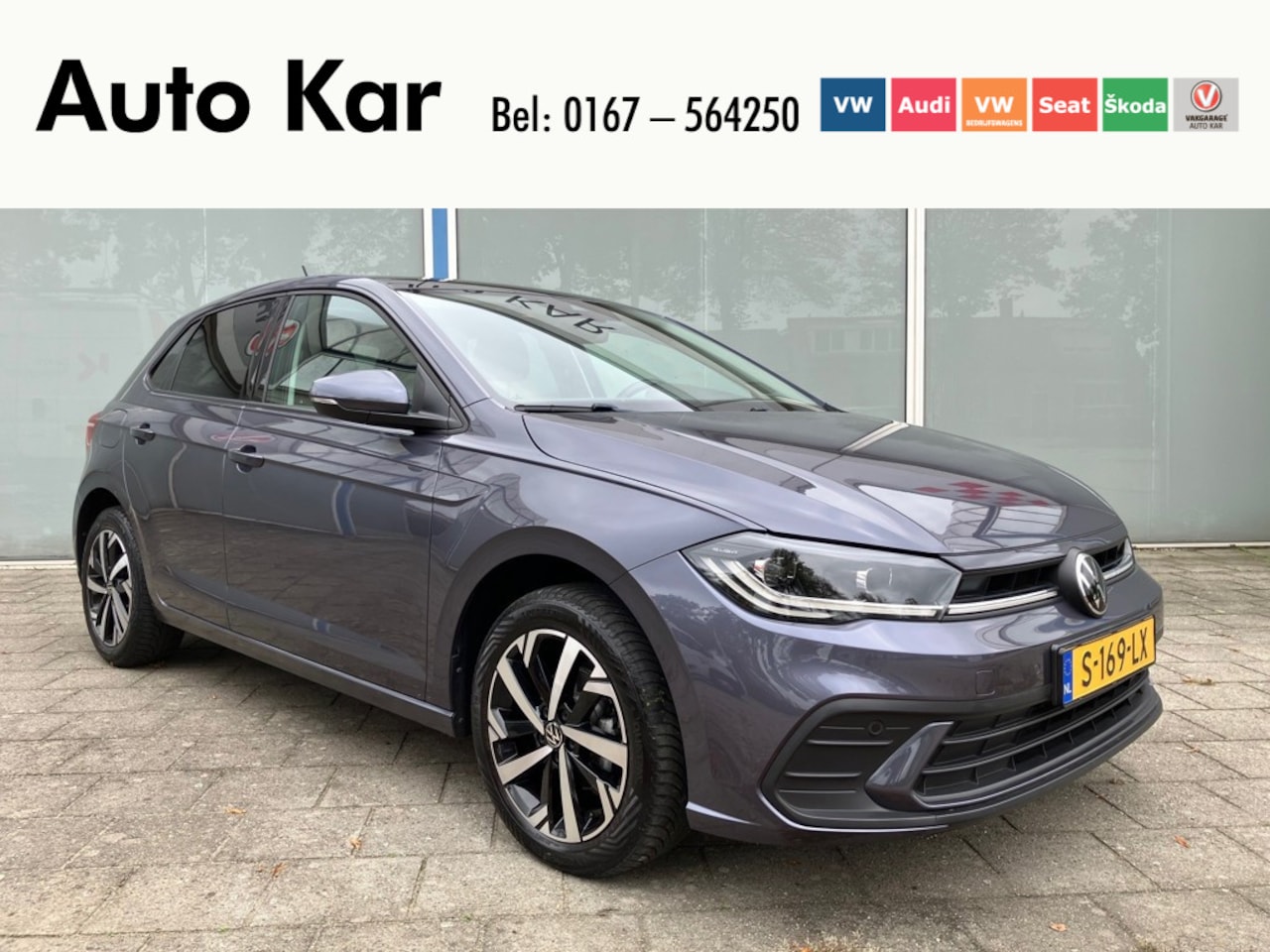 Volkswagen Polo - 1.0 TSI Life Business Climatronic Parkeersensoren Panorama dak Stoelverwarming - AutoWereld.nl
