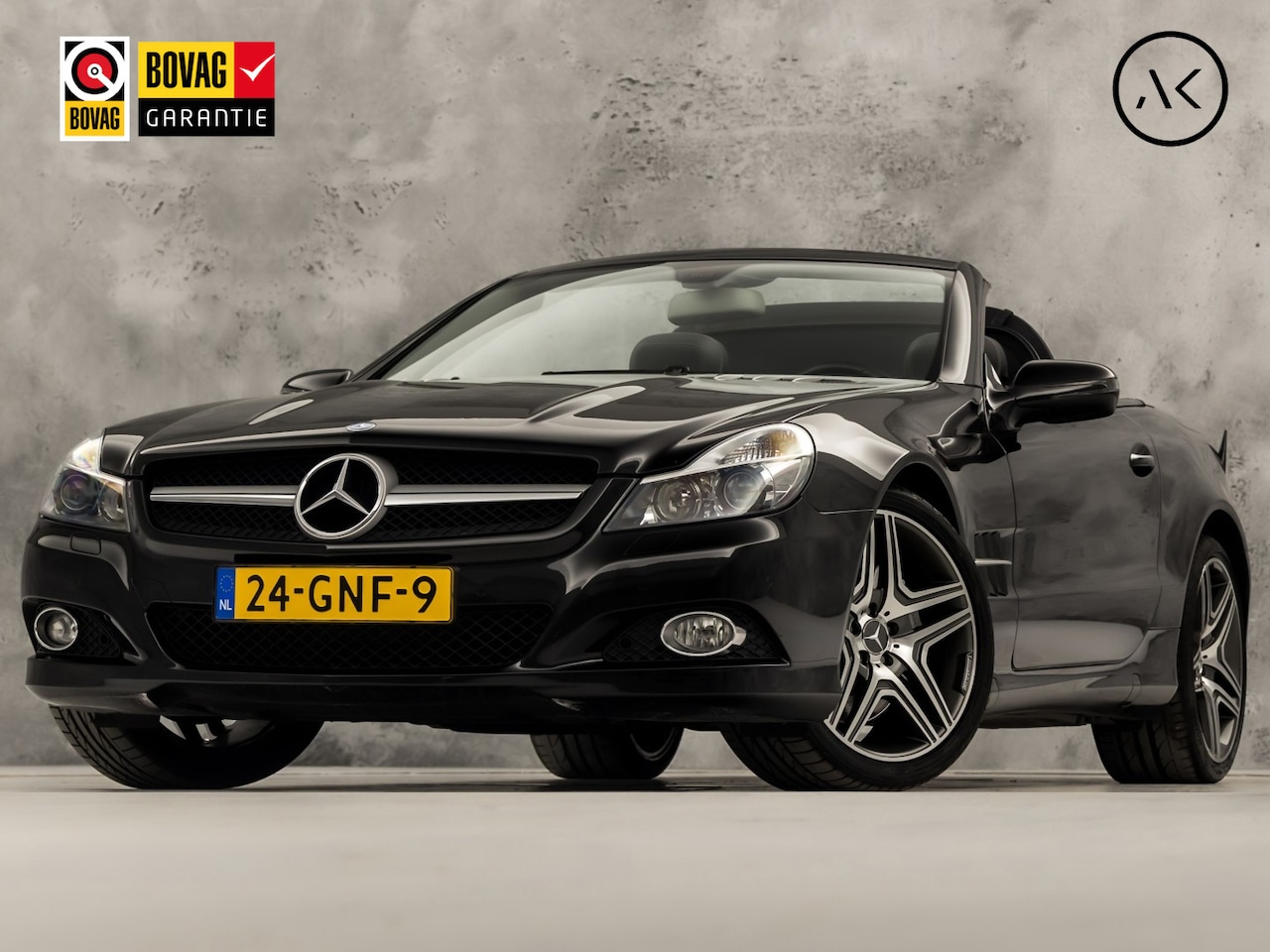 Mercedes-Benz SL-klasse Cabrio - 280 AMG Sport 232Pk Automaat (NAVIGATIE, ORG. NL, LEDER, MEMORY SEATS, STOELVERWARMING, CR - AutoWereld.nl