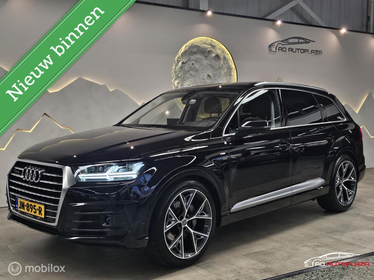 Audi Q7 - 3.0 TDI quattro S-line 7p Panorama/360/HUD/Massage/Ventilatie - AutoWereld.nl