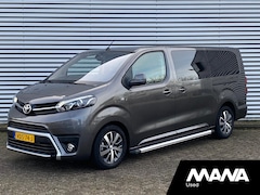 Toyota ProAce Verso - 2.0 D-4D Dynamic L3H1 DC 177PK Automaat Dakraam LM Velgen Cruise 360camera Sensoren Blueto