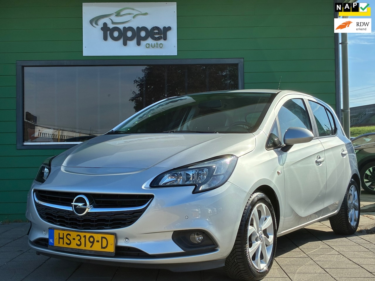 Opel Corsa - 1.4 Edition|Automaat|CarPlay|CruiseControl|PDC|NAP|Airco|Nieuwe APK| - AutoWereld.nl