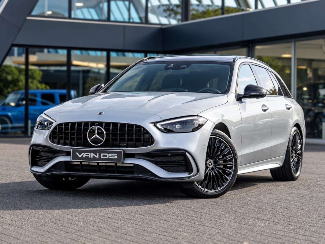 Mercedes-Benz C-klasse Estate - C 300 e AMG Line | Pano | Memory | Burmester - AutoWereld.nl