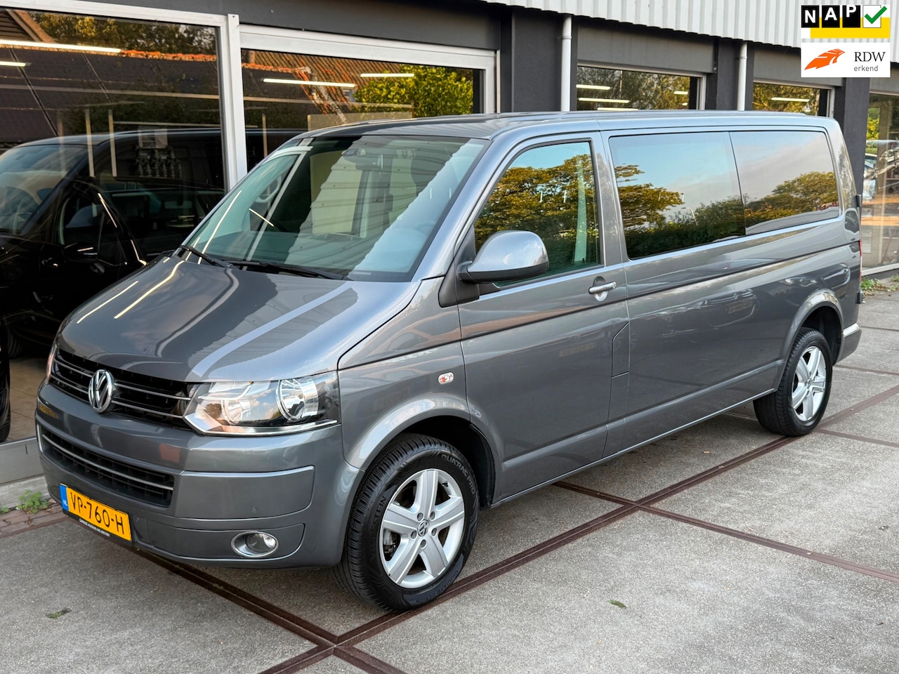Volkswagen Transporter - 2.0 TDI L2H1 DC 2015 DSG|AIRCO|MARGE! - AutoWereld.nl