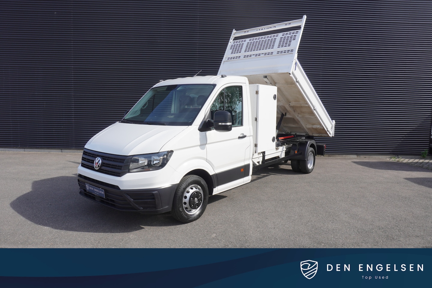 Volkswagen Crafter - 163pk Automaat Kipper Dubbellucht Cruise control Apple Carplay Camera 3500kg Trekgewicht T - AutoWereld.nl