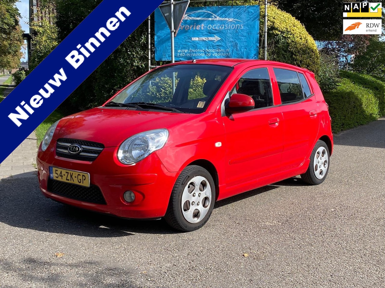 Kia Picanto - 1.1 X-tra First Edition 5DRS Trekhaak Stuurbekrachtiging APK 23-03-2027 - AutoWereld.nl