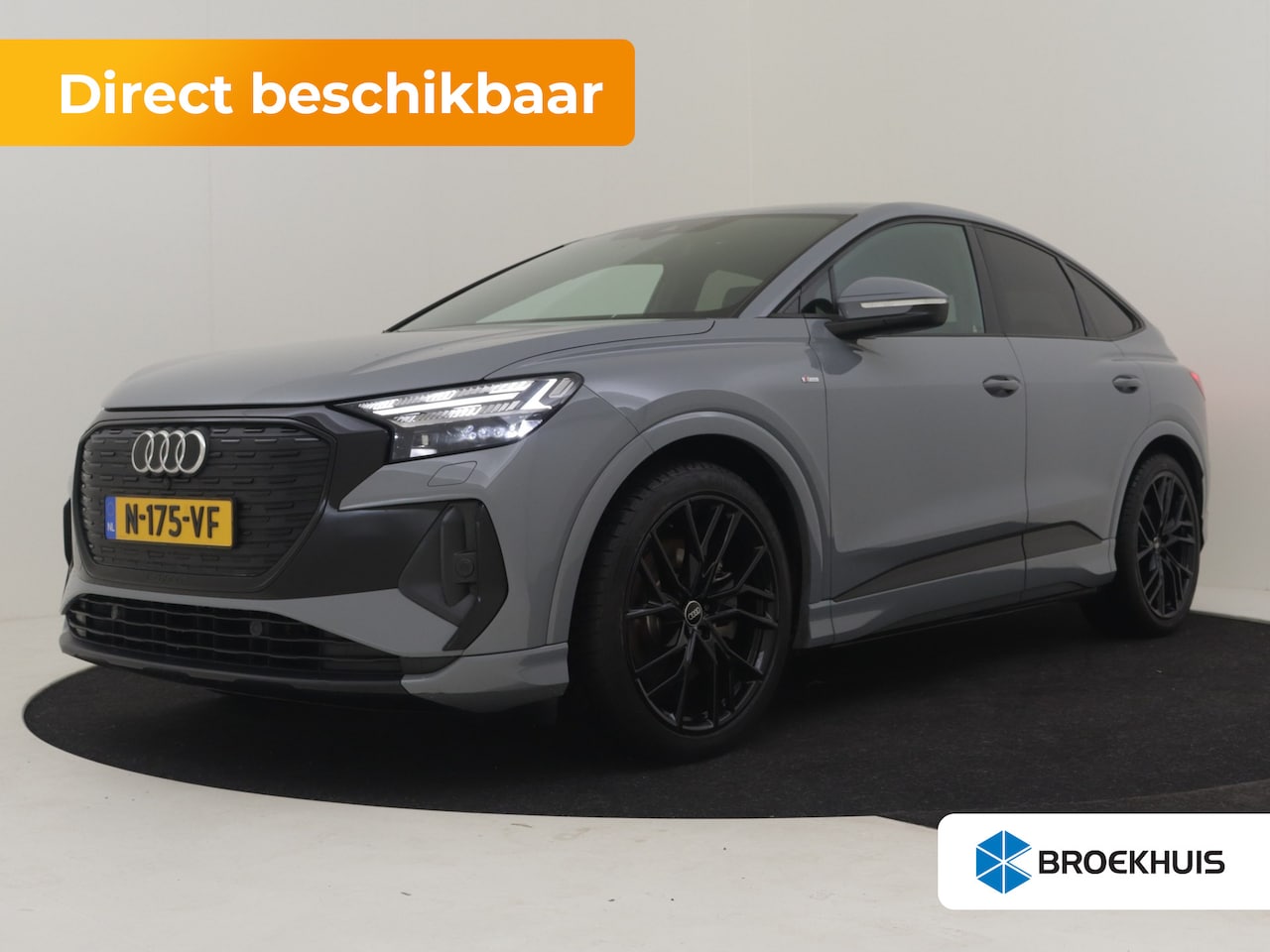Audi Q4 Sportback e-tron - 40 S edition 77 kWh 204pk l S-Line int. l SONOS Sound l Stoelverwarming l Half Leder l Ele - AutoWereld.nl