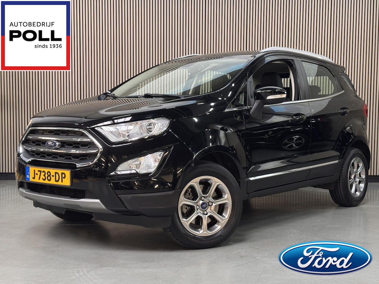 Ford EcoSport - 125pk Titanium Navigatie Trekhaak Climat & Cruise control Parkeersensoren Dealeronderhoude - AutoWereld.nl