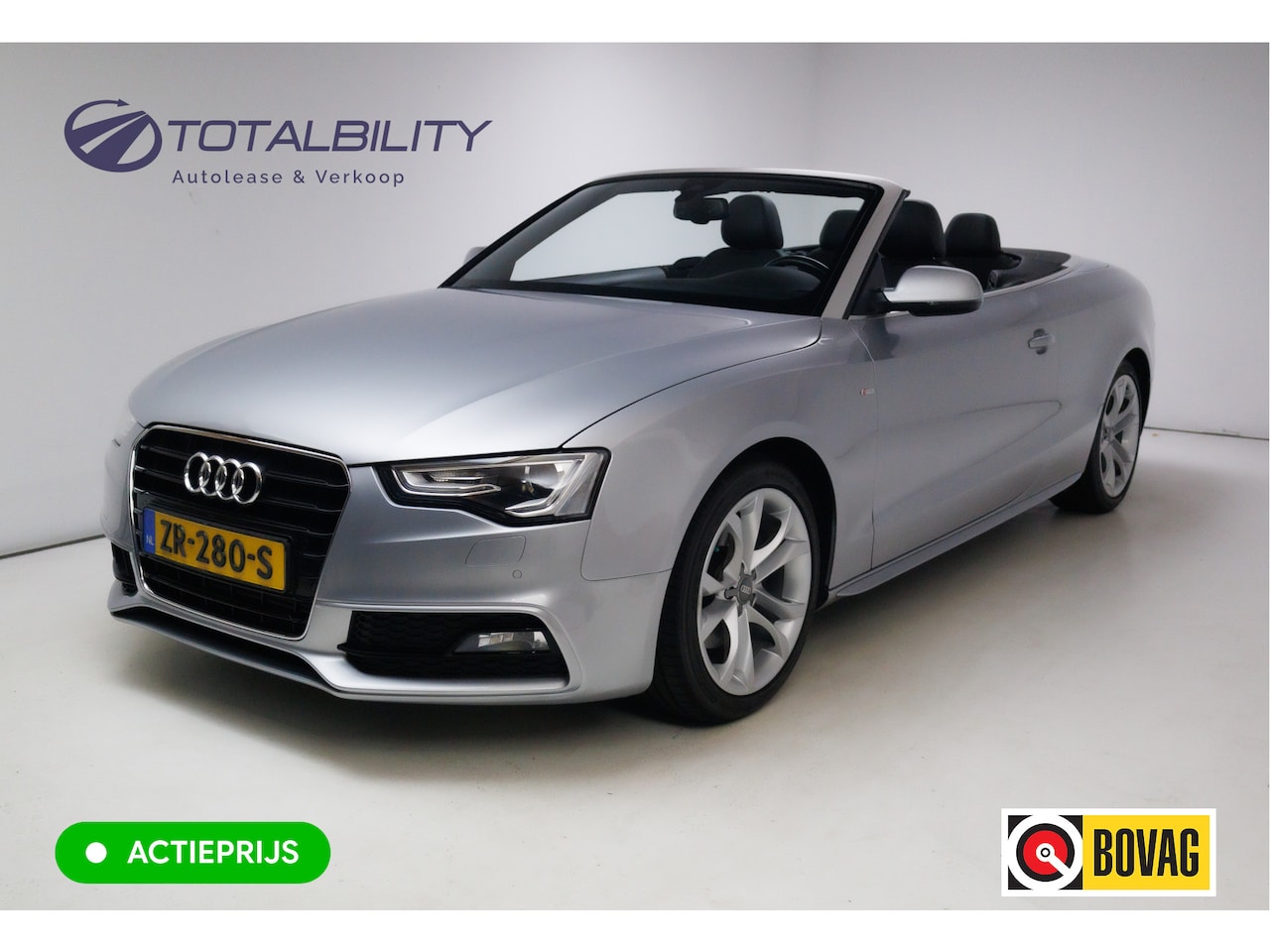 Audi A5 Cabriolet - 1.8 TFSI S-Line Sport Edition 170 PK automaat | Elec kap | Afn. trekhaak | Stoelverwarming - AutoWereld.nl
