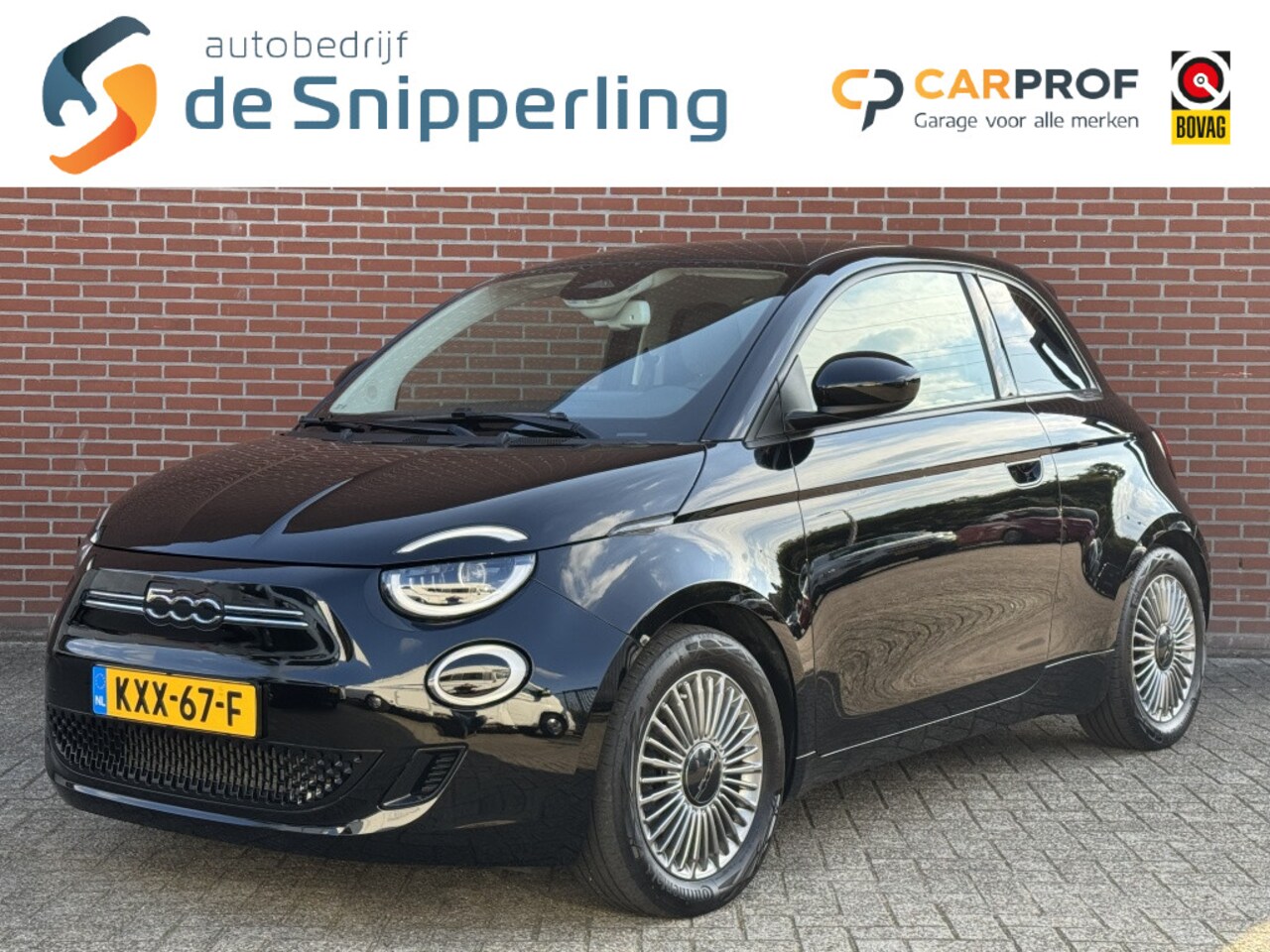 Fiat 500e - Icon 42 kWh SOH 94% NAV CRUISE CARPLAY LED COMFORT PACK CLIMA LMV PRIVACY GLASS - AutoWereld.nl
