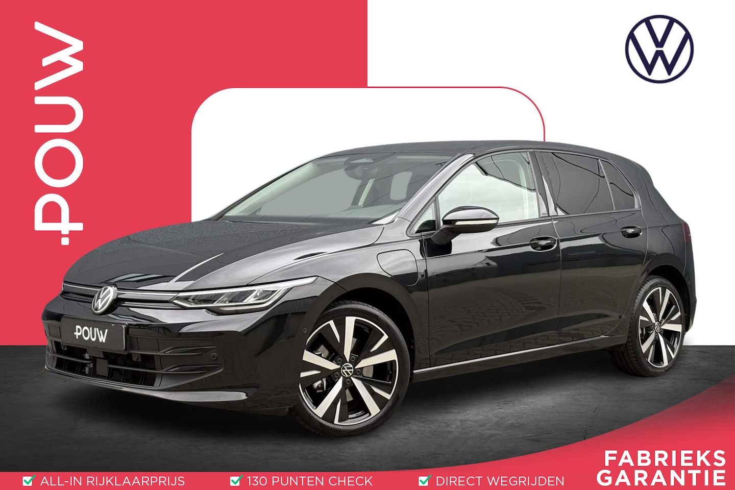 Volkswagen Golf - 1.5 eHybrid 204pk Life Edition | SoH 100% | Trekhaak | Camera - AutoWereld.nl