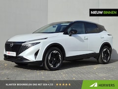 Nissan Qashqai - 1.3 MHEV Xtronic N-Connecta / Fabrieksgarantie tot 06-2028 / Panoramadak / Cold Pack / Pac