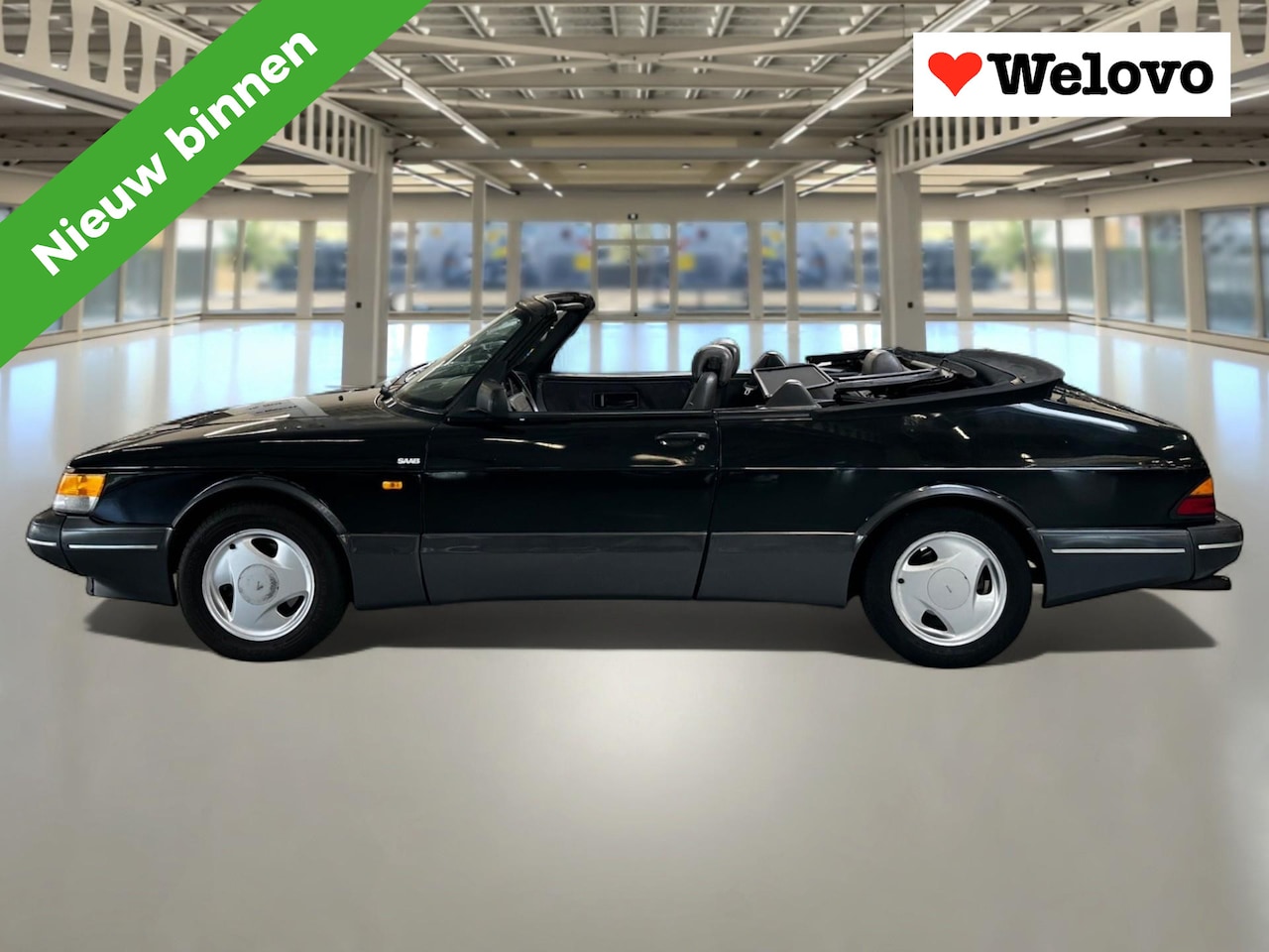 Saab 900 Cabrio - 2.0 Turbo 16S Complete historie, nieuwe cabriokap.. - AutoWereld.nl