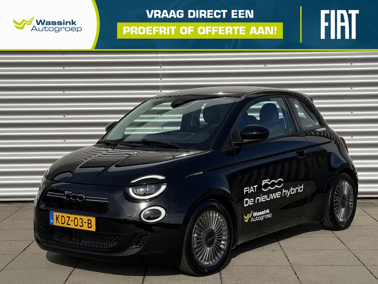 Fiat 500 - 1.0 Hybrid 65pk Torino Launch Edition | Climate Control | Apple CarPlay/ Android Auto | Cr - AutoWereld.nl