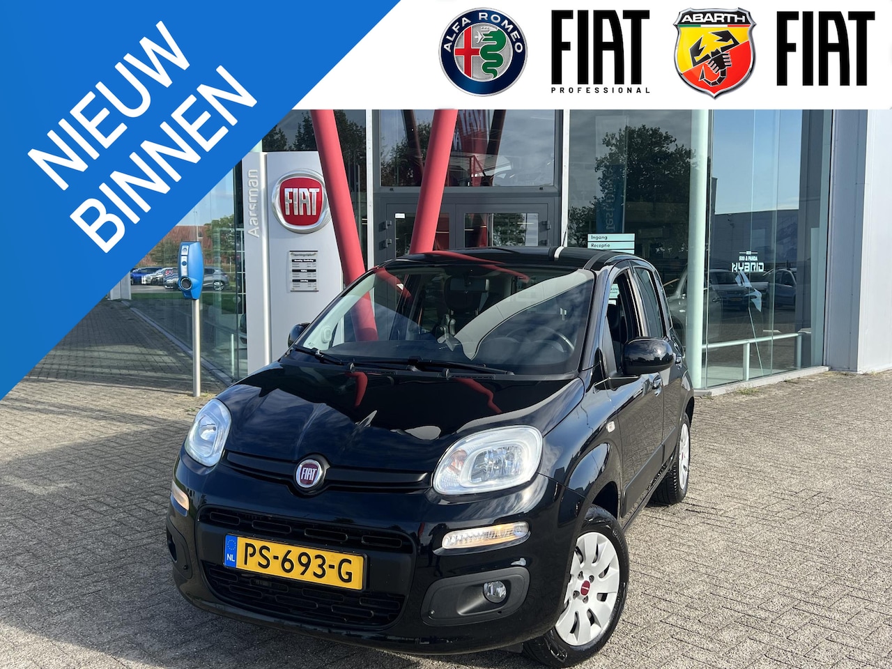 Fiat Panda - 0.9 TwinAir Lounge | Automaat | Bluetooth | Airco - AutoWereld.nl
