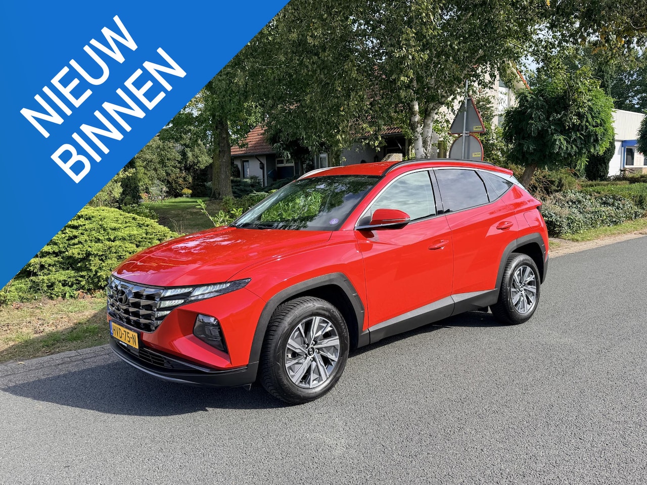 Hyundai Tucson - 1.6 T-GDI Hybrid HEV 230PK AUT•Carplay•Trekhaak - AutoWereld.nl