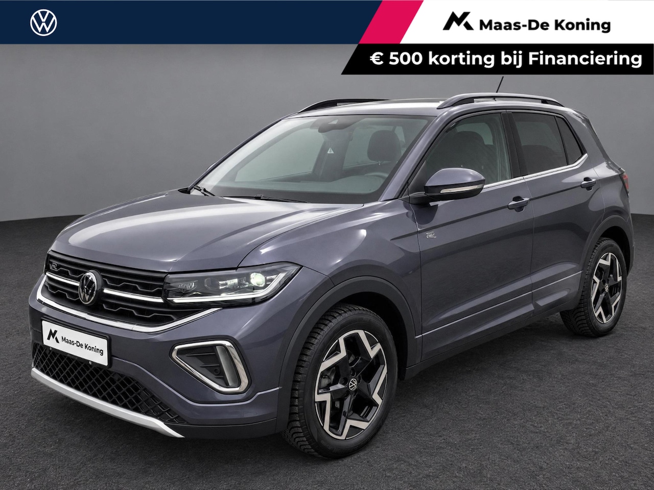 Volkswagen T-Cross - 1.5TSI/150PK R-Line ·Trekhaak · Apple/Android Car Play · Navigatie · Stoelverwarming · Ca - AutoWereld.nl