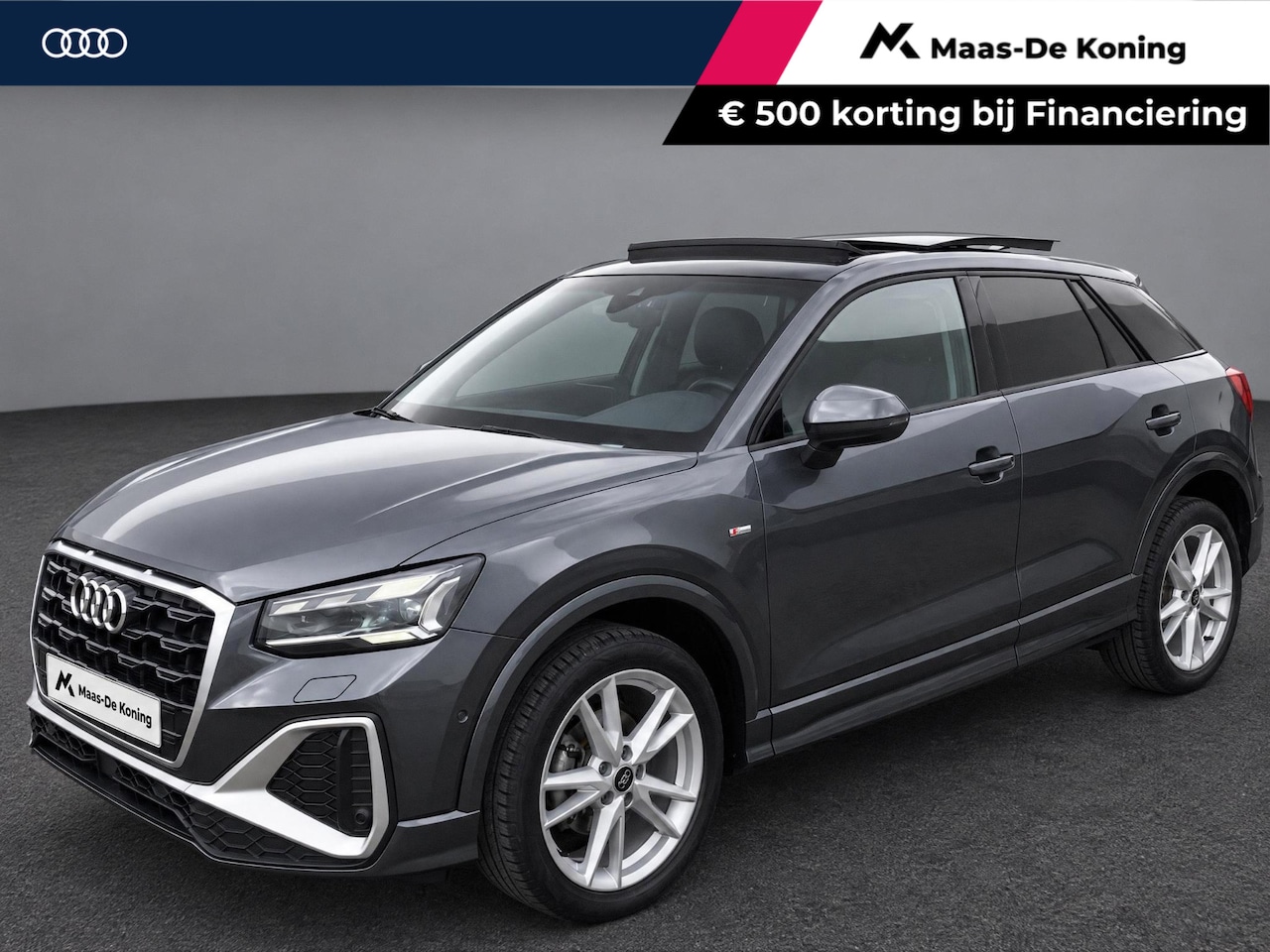 Audi Q2 - 35 TFSI/150PK S Line Panoramadak · Navigatie · Apple/Android Car Play · Stoelverwarming · - AutoWereld.nl